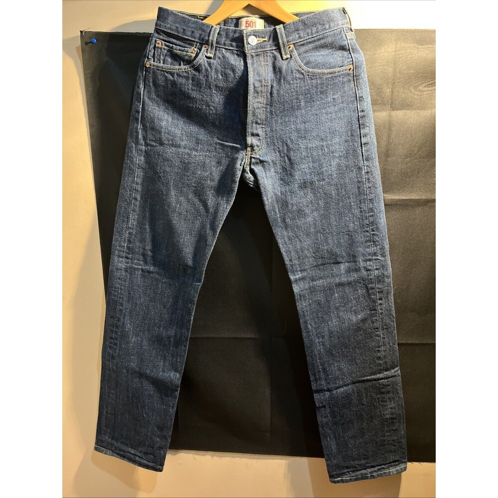 Levi's 501 Original Fit Jeans Men's 31x36 Medium Denim Button Fly